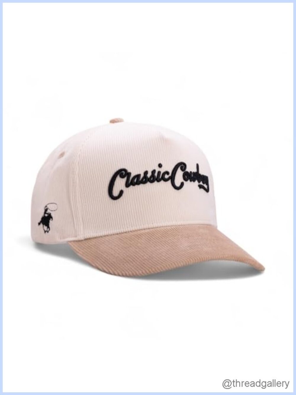 Corduroy Adjustable Snapback Hat Trucker Style Baseball Cap